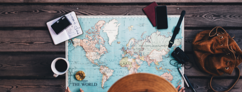 carte tour du monde